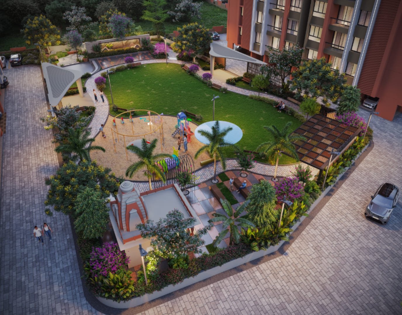 Prism City Blue Amenities