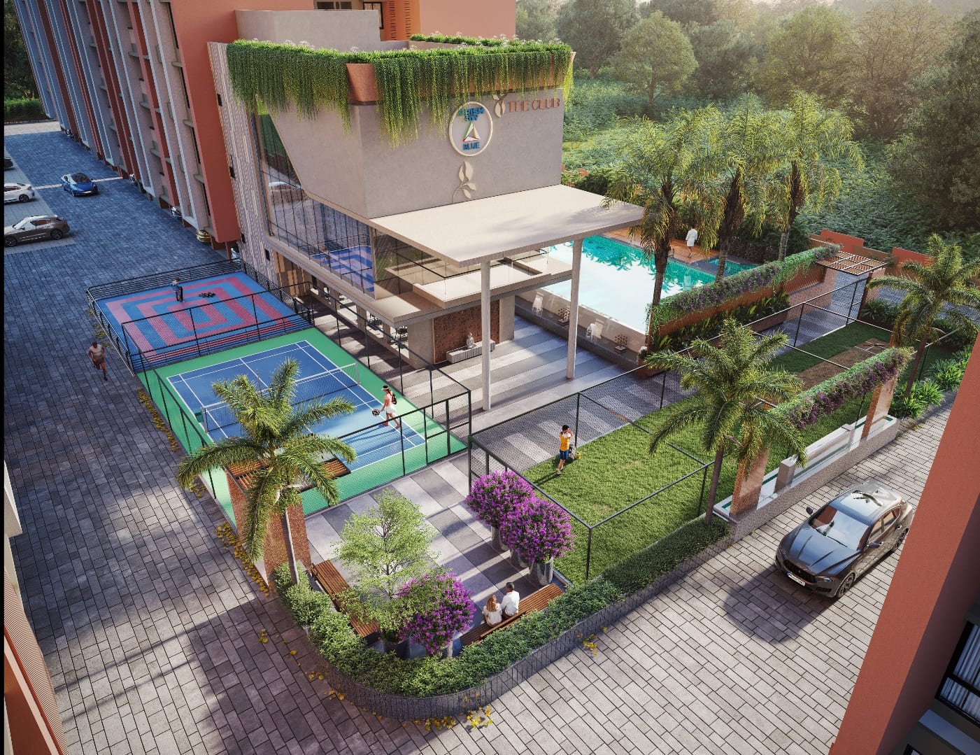 Prism City Blue -Amenities